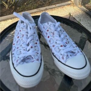 Converse unisex chuck Taylor all star low x hello kitty shoes 163916F all over